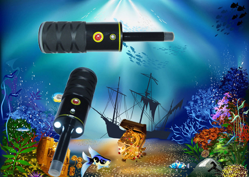 underwater pinpointer probe